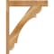 Ekena Millwork Olympic Block Rough Sawn Outlooker, Western Red Cedar, 6"W x 28"D x 36"H OUT06X28X36OLY05RWR - alternate 3